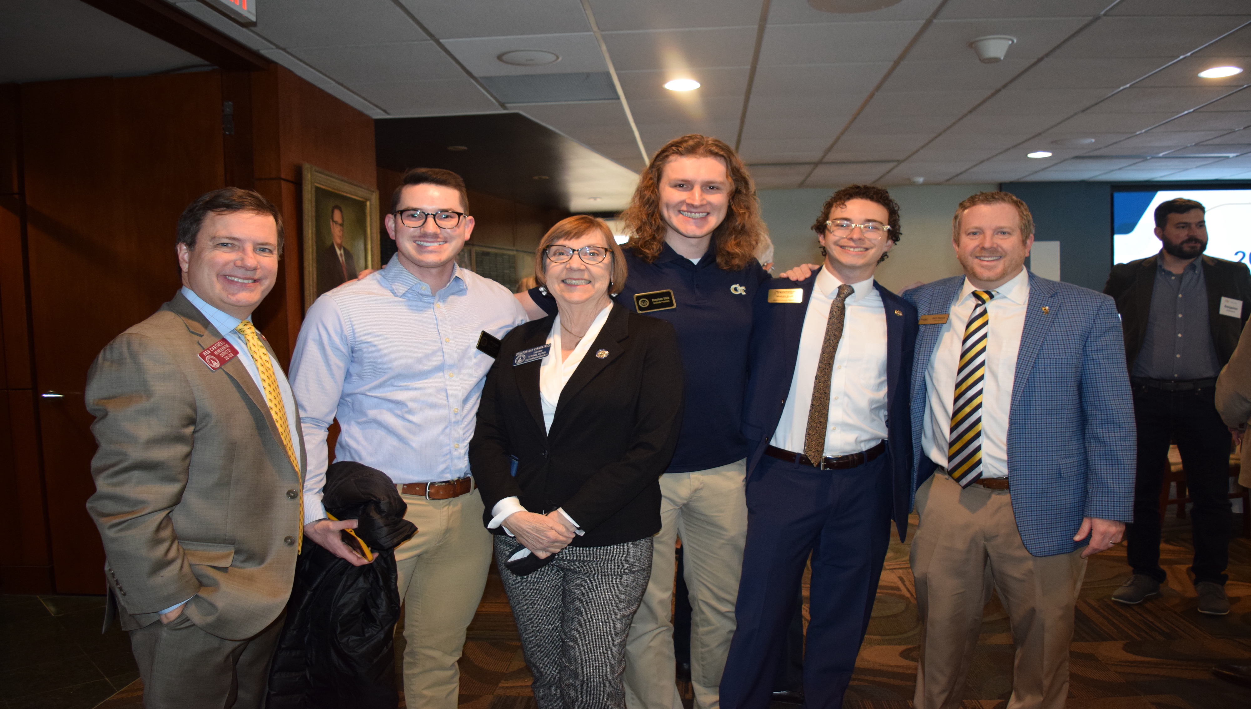 Legislators and student leaders attend the 2022 briefing
