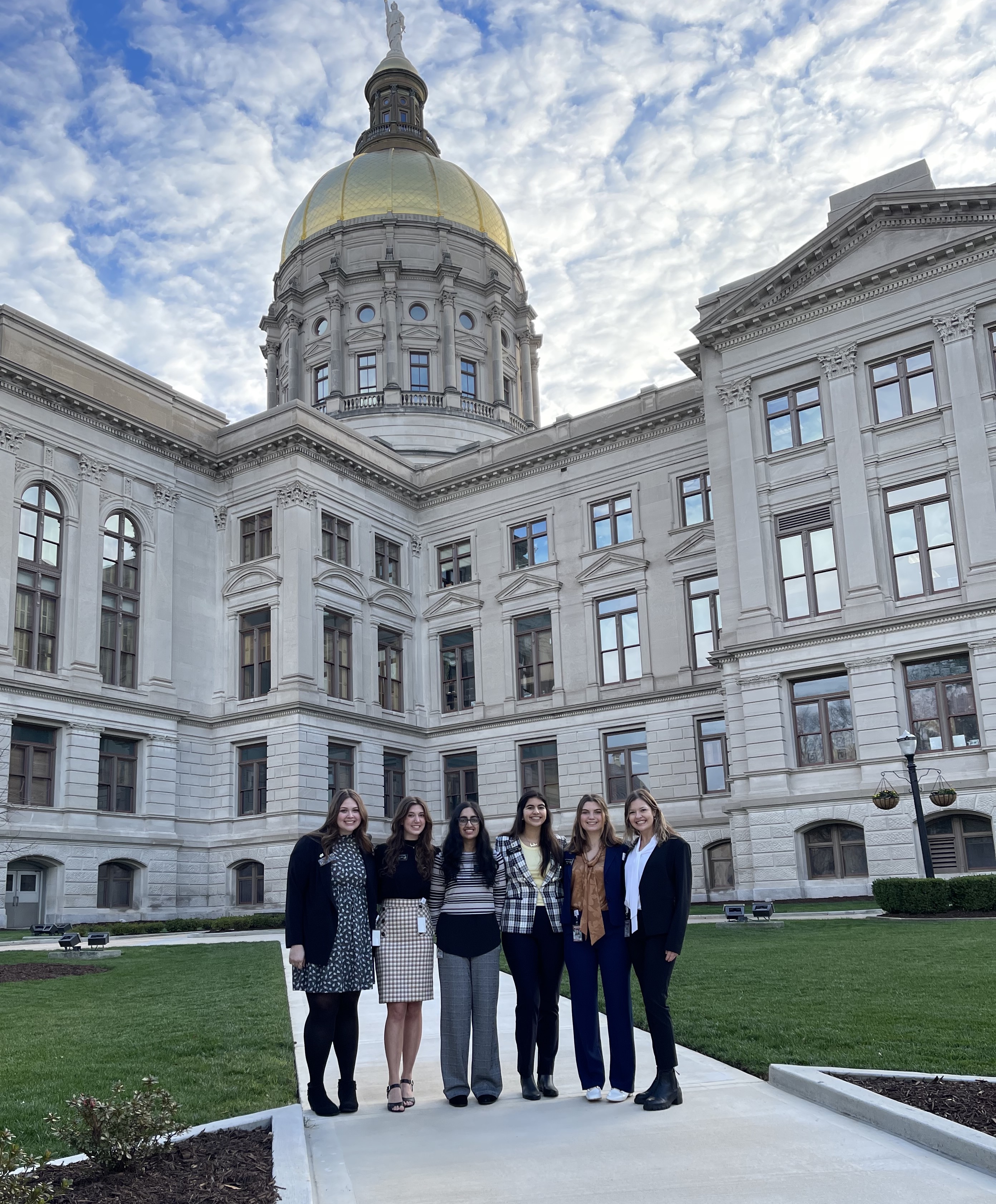 group of interns