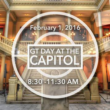 2016 GT Student Day at the Capitol graphic